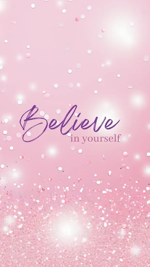 Pink glitter story